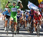 Oscar Freire gagne la quatorzi�me �tape du Tour de France 2008